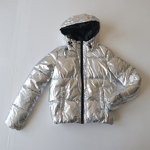 Oodji เสื้อกันหนาว เสื้อฮู้ด บุนวมอุ่น สีแชมเปญ แบรนด์ Oodji Ultra (padded puffer coAt