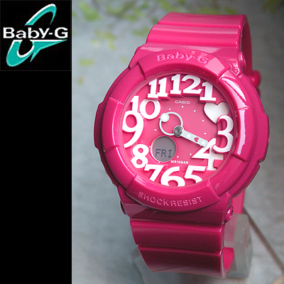 CASIO BABY-G นาฬิกาข้อมือ นาฬิกากันน้ำ นาฬิกาของแท้ ประกันศูนย์ CMG 1 ปี รุ่น BGA-130-4B นาฬิกาสีชมพู