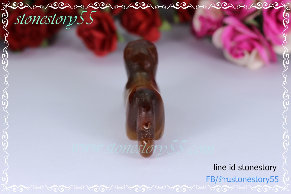 อาเกต แกะรูปเสือ(ขายแล้ว)