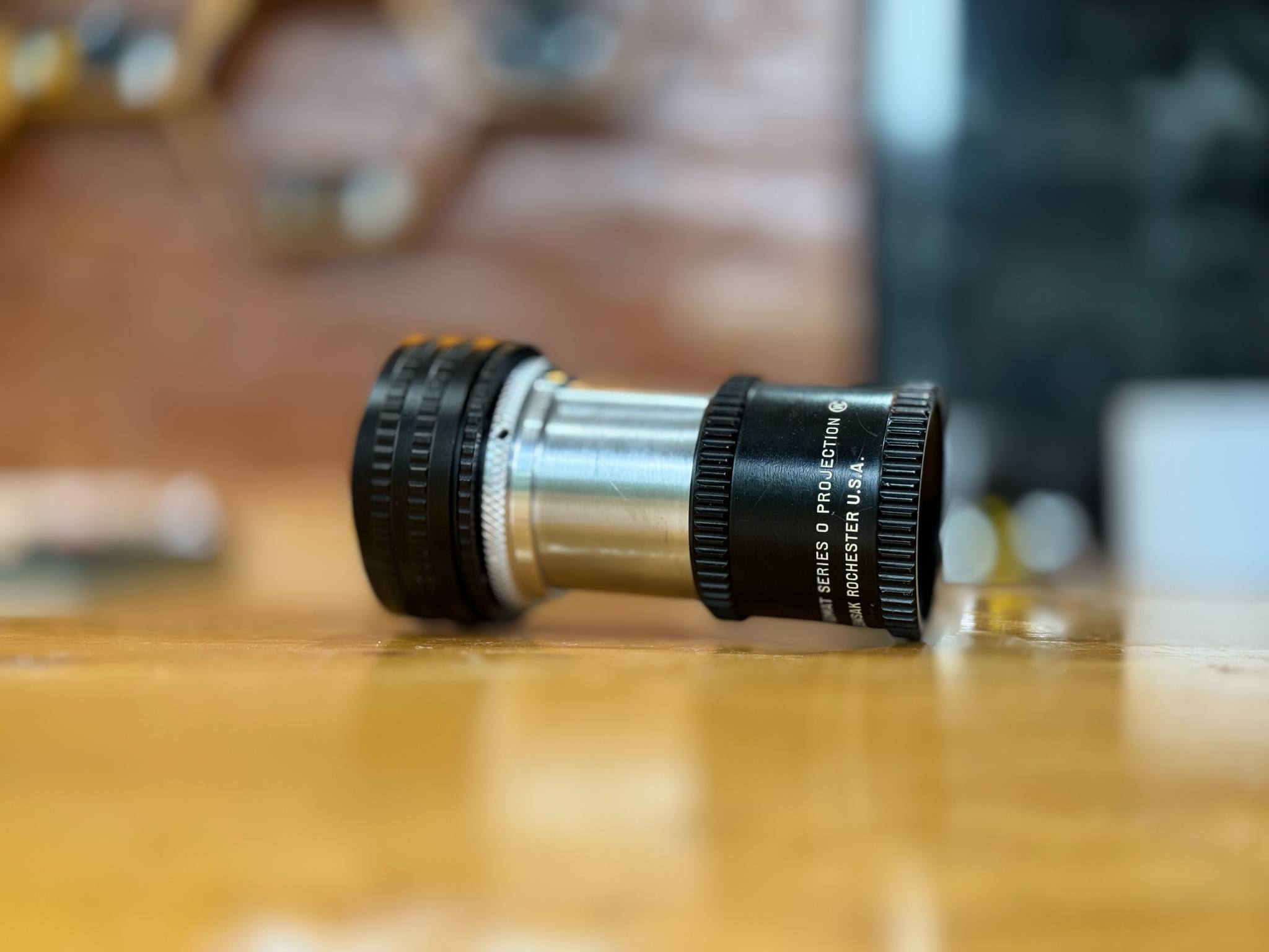 125MM.F2 ANASTIGMAT SERIES O PROJECTION WOLLENSAK ROCHESTER U.S.A. MODIFIED M42 MOUNT