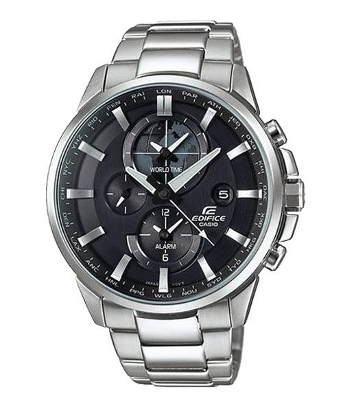 CASIO EDIFICE นาฬิกาข้อมือ นาฬิกากันน้ำ นาฬิกาของแท้ ประกันศูนย์ CMG 1 ปี รุ่น ETD-310D-1A นาฬิกาสีเงิน
