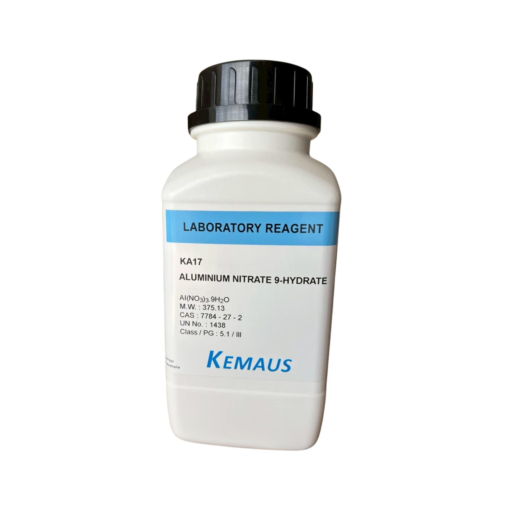 Aluminium Nitrate 9-hydrate, LAB 500 g. "KemAus"