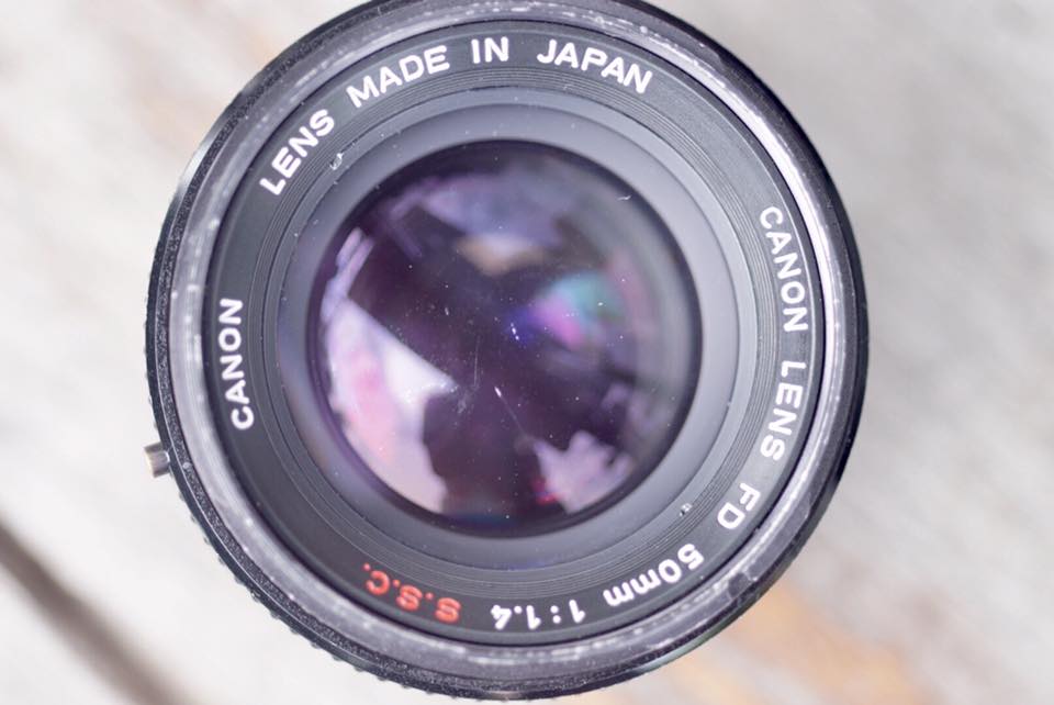 Canon Lens FD 50mm. F1.4 S.S.C. FD Mount