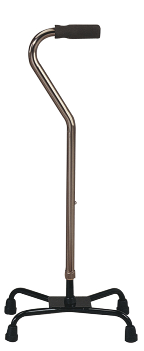 ไม้เท้าช่วยเดิน แบบ 4 ขา (ขากว้าง) สีทอง รุ่น FS931