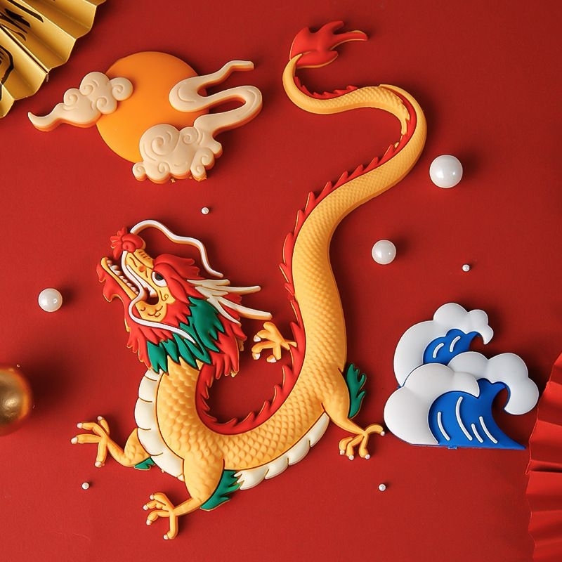 รวมแม่พิมพ์ซิลิโคน มังกร พิมพ์ลายจีน ตรุษจีน ก้อนทอง(สีพิมพ์อาจมีการเปลี่ยนแปลง)