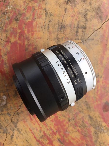 MAMIYA SEKOR 48MM. F2.8 MODIFLY FUJIFILM FX MOUNT