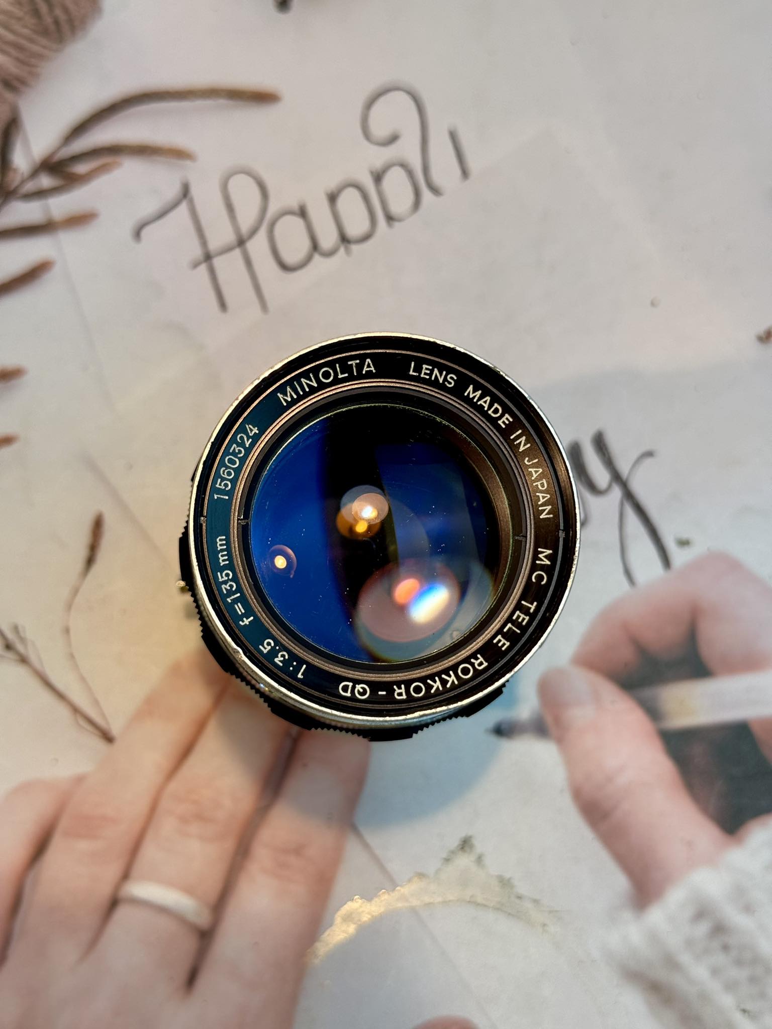 MINOLTA MC TELE ROKKOR-QD 135MM. F.3.5 MD MOUNT