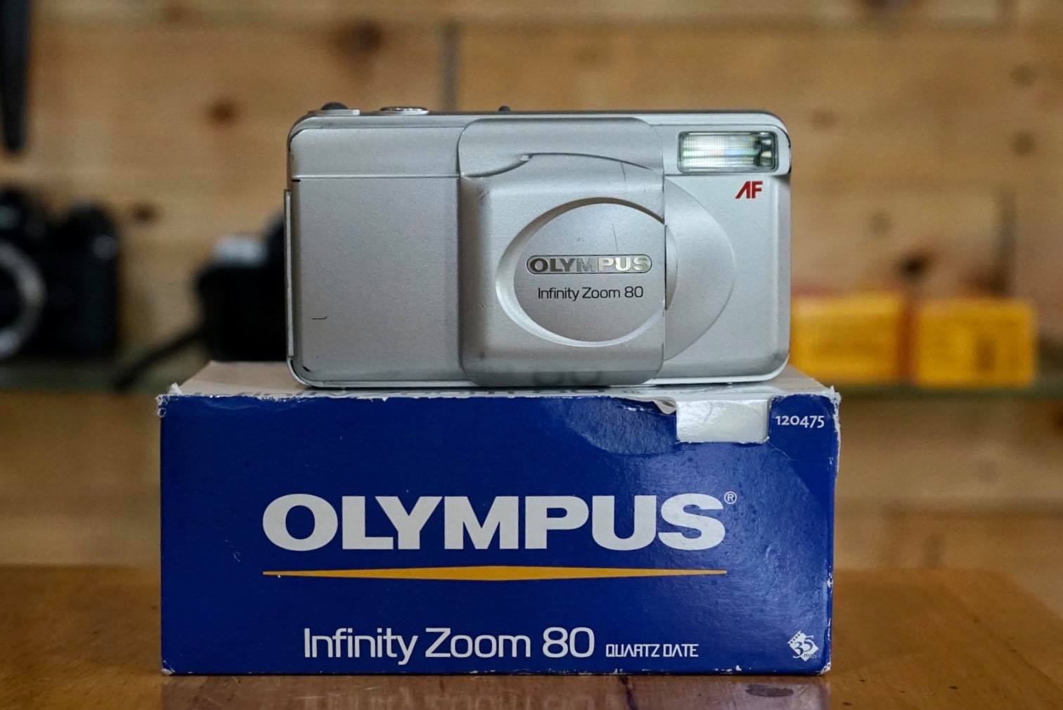 OLYMPUS INFINITY ZOOM 80 OLYMPUS LENS ZOOM 38-80MM