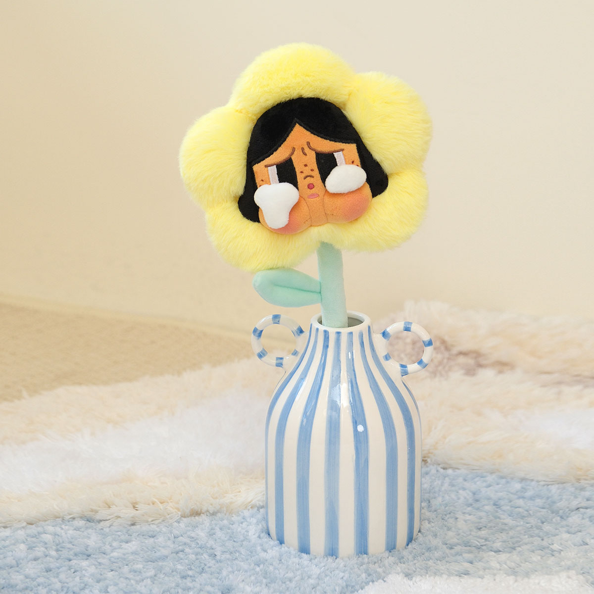 POPMART CRYBABY Sad Club Series-Plush Flower Blind Box CRYBABY Sad Club Flower