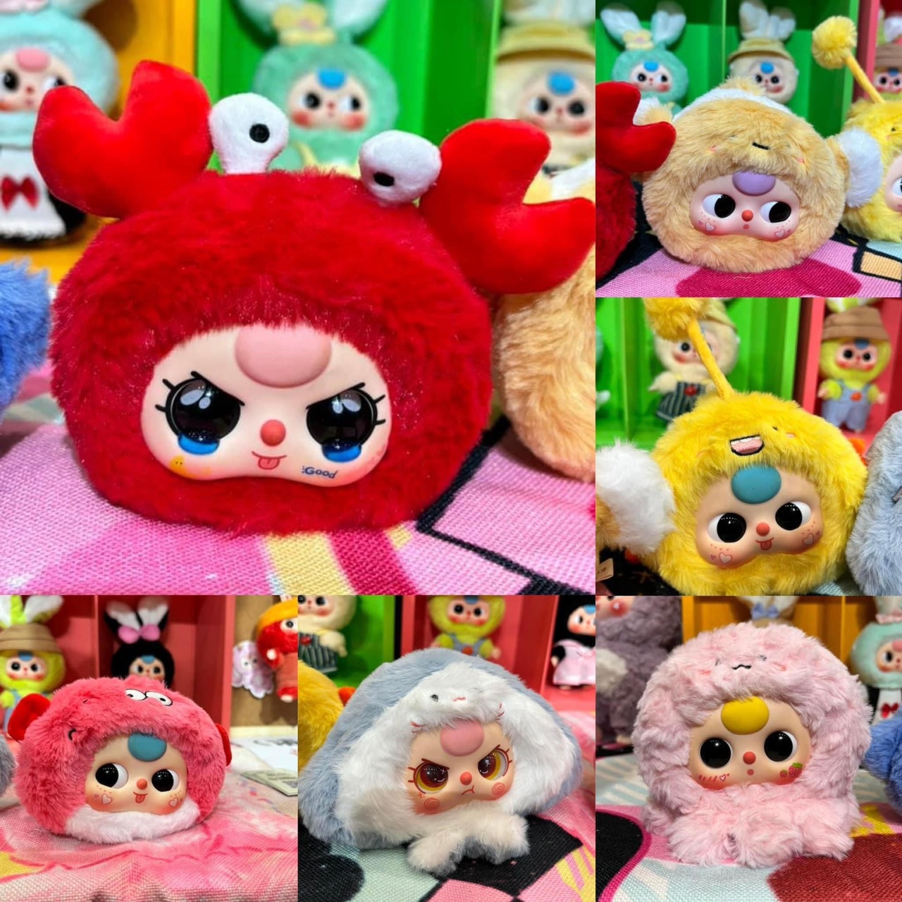 กล่องสุ่มBABY THREE เบบี้ทรี พวงกุญแจ ลุ้นซีเคร็ท รุ่น OCEAN สัตว์ท้องทะเล (พวงกุญแจ)