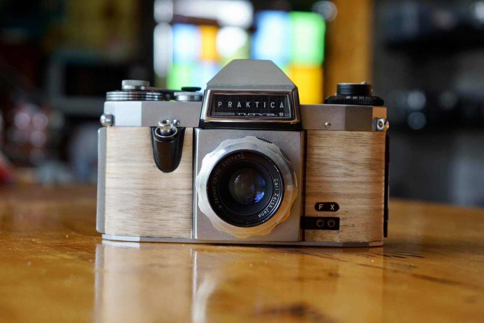 PRAKTICA NOVA B CARL ZEISS JENA Q1 TESSAR 50MM.F2.8