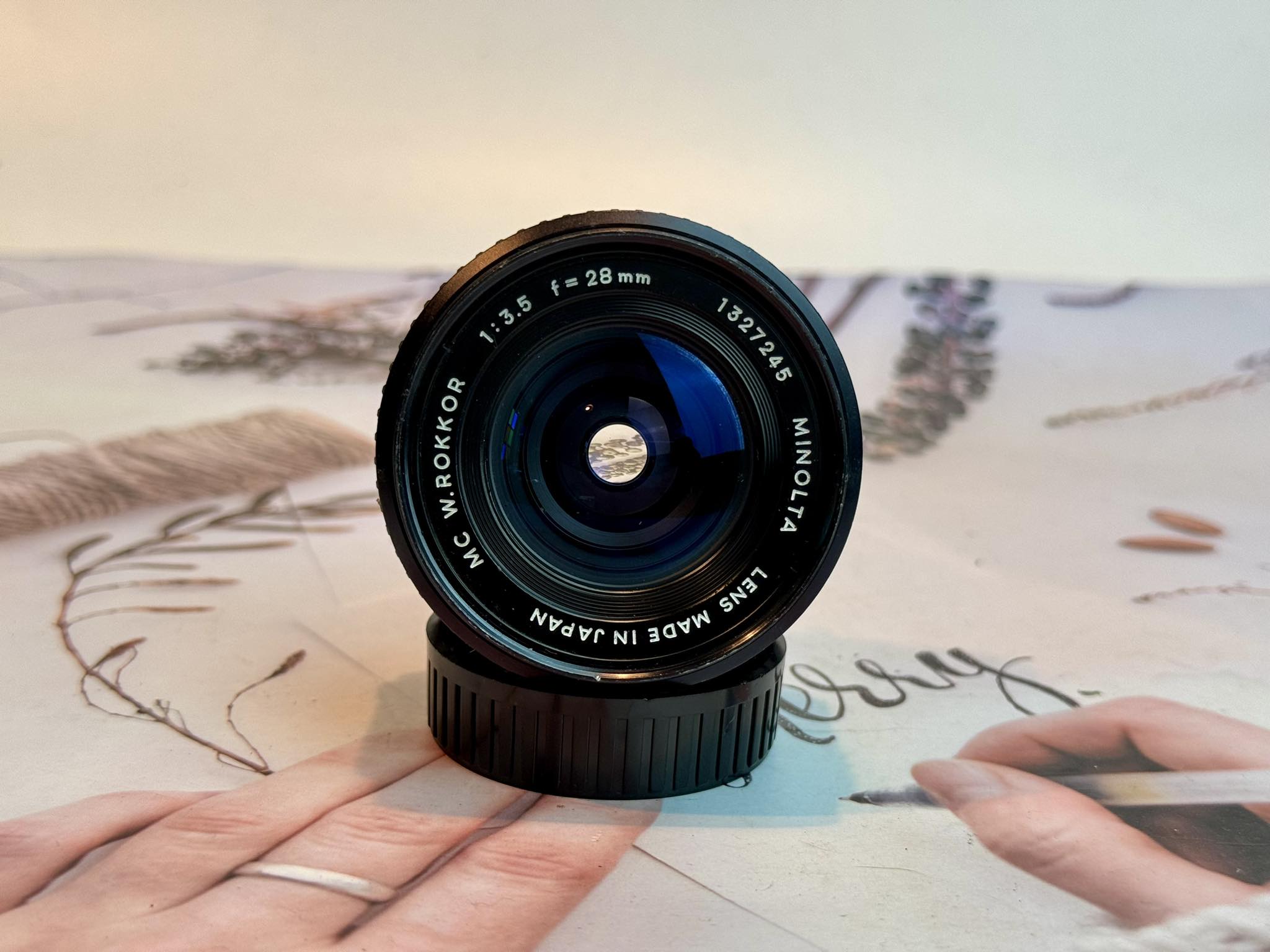 MINOLTA MC.W.ROKKOR 28MM.F3.5 MD MOUNT