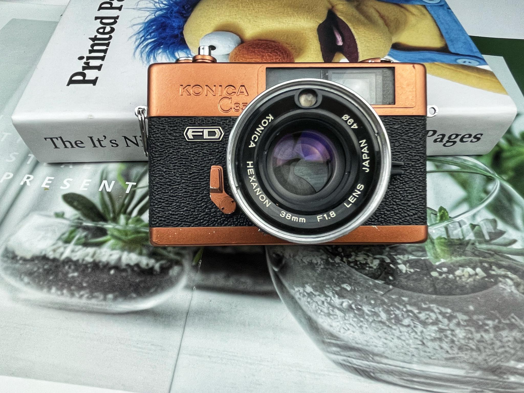KONICA C35 FD KONICA HEXANON 38MM. F1.8