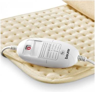 แผ่นความร้อนไฟฟ้า Beurer รุ่น HK45 ขนาด 44x33 ซม. ใช้ประคบเพื่อบรรเทาอาการปวดเมื่อยกล้ามเนี้อ สามารถปรับอุณหภูมิได้ เหมาะสำหรับบุคคลที่นั่งเป็นเวลานานๆ รับประกัน 3 ปี