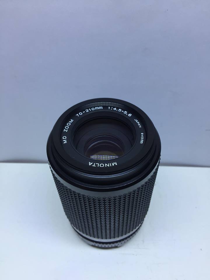 MINOLTA MD ZOOM 70-210MM.F4.5-5.6 MACRO MD MOUNT
