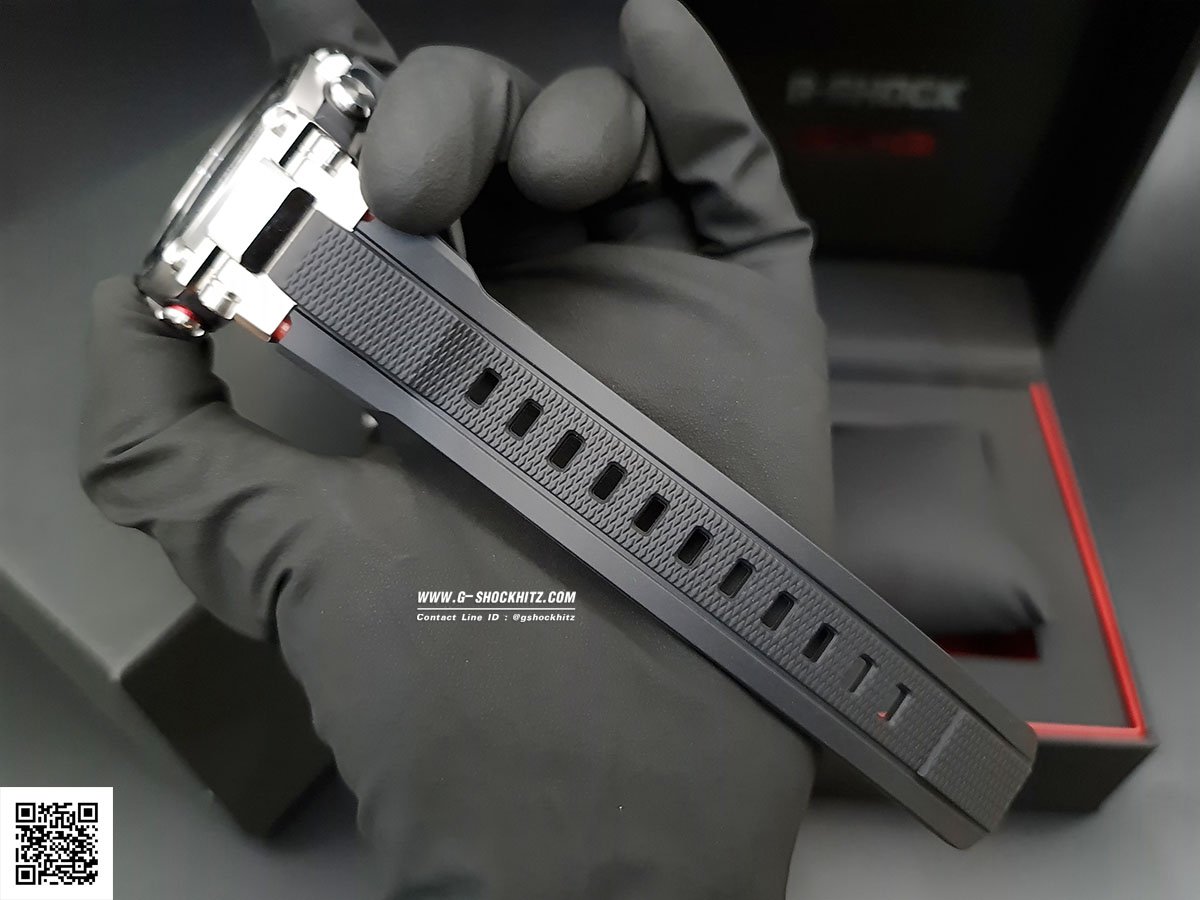 CASIO MID YEAR SALE G-SHOCK นาฬิกาข้อมือ นาฬิกากันน้ำ นาฬิกาของแท้ ประกันศูนย์ CMG 1 ปี รุ่น MTG-B1000-1A นาฬิกาสีเงิน