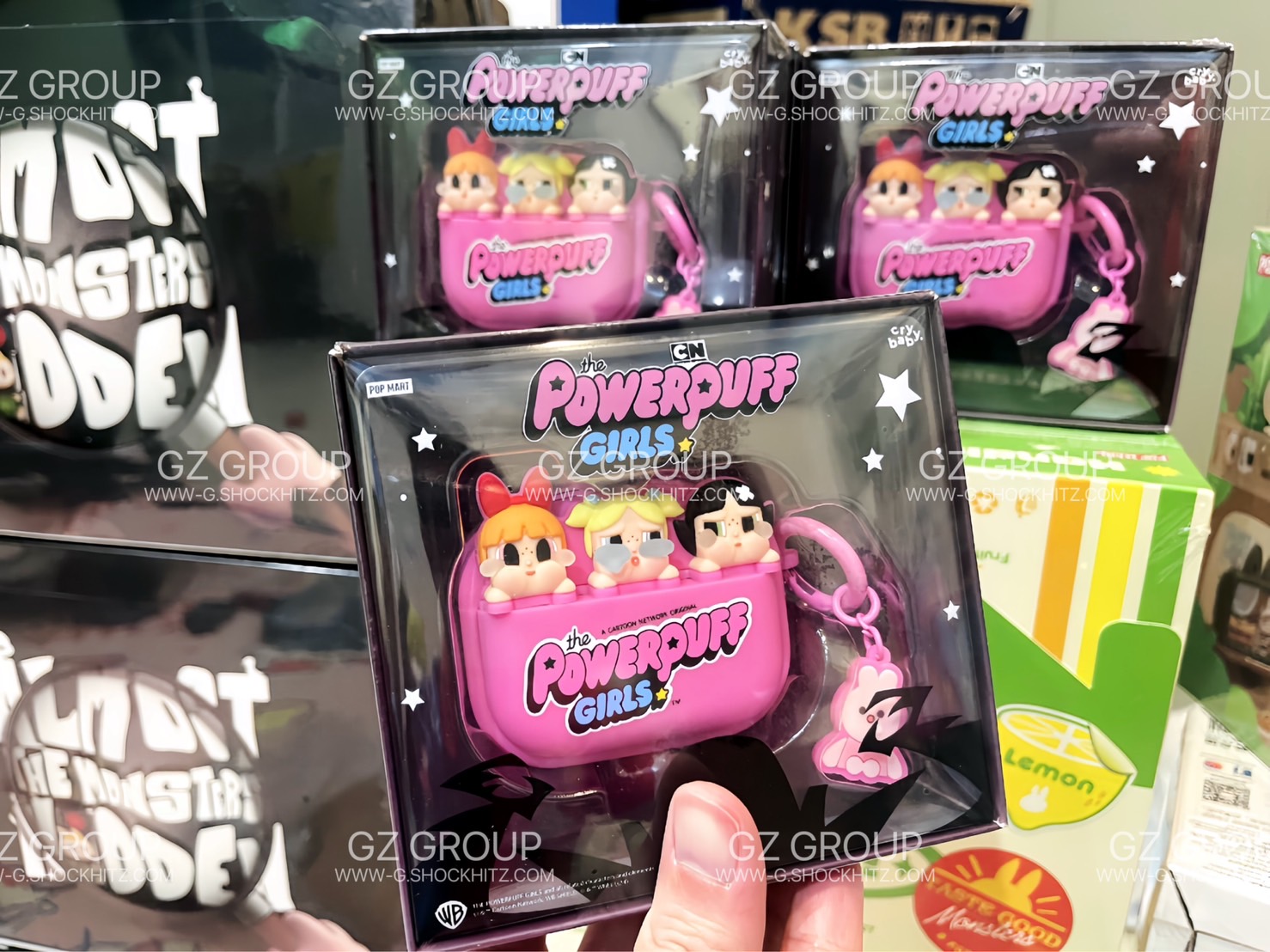 CRYBABY × Powerpuff Girls Series-Earphone Bag for Airpods