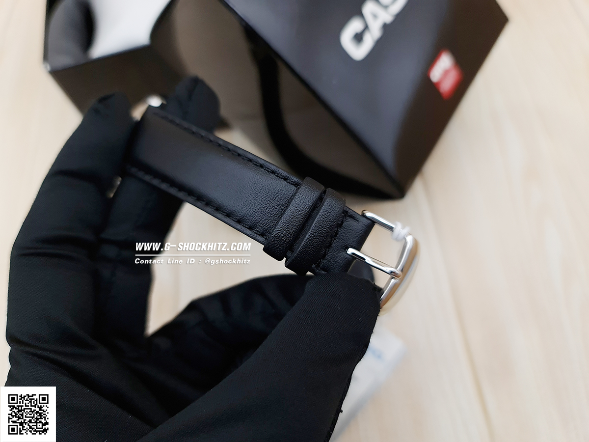CASIO นาฬิกาคาสิโอ นาฬิกาข้อมือ นาฬิกากันน้ำ นาฬิกาของแท้ ประกันศูนย์ CMG 1 ปี รุ่น MTS-110L-1A นาฬิกาสีดำ