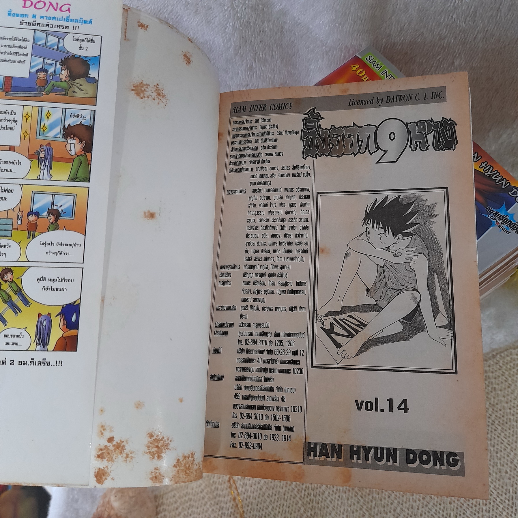 จิ้งจอก 9 หาง 1-14 ไม่จบ / * ขาดเล่ม 15-21