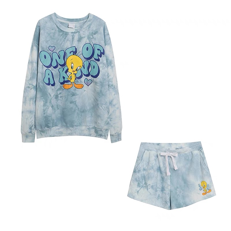 เสื้อ stitch Disney เสื้อยืด แขนยาว สีฟ้า ลายการ์ตูน STWEETY งานสวย มากคะ สำเนา สำเนา สำเนา ฟ้า