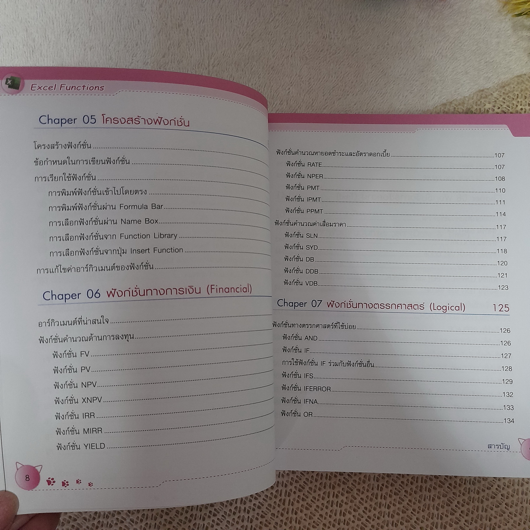 Excel Functions / นันรณา จำลอง