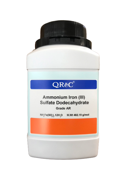 Ammonium Iron (III) Sulfate Dodecahydrate, AR 500 g. QReC™