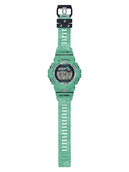 CASIO G-SHOCK นาฬิกาข้อมือ นาฬิกากันน้ำ นาฬิกาของแท้ ประกันศูนย์ CMG 1 ปี รุ่น GBD-800SLG-3 นาฬิกาสีเขียว