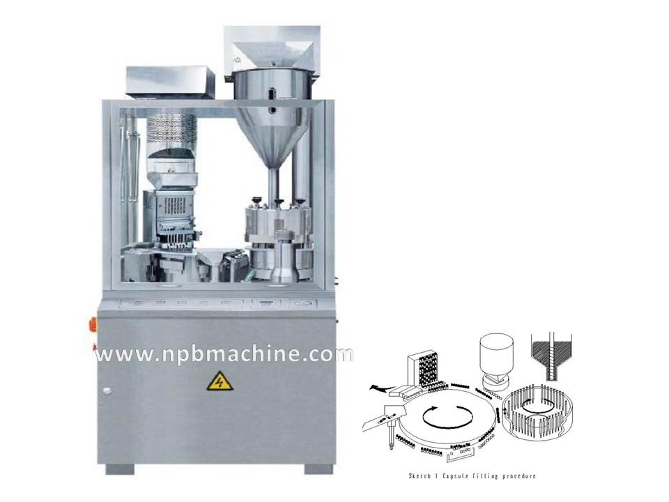 เครื่องบรรจุแคปซูลอัตโนมัติ Automatic Capsule Filling Machine