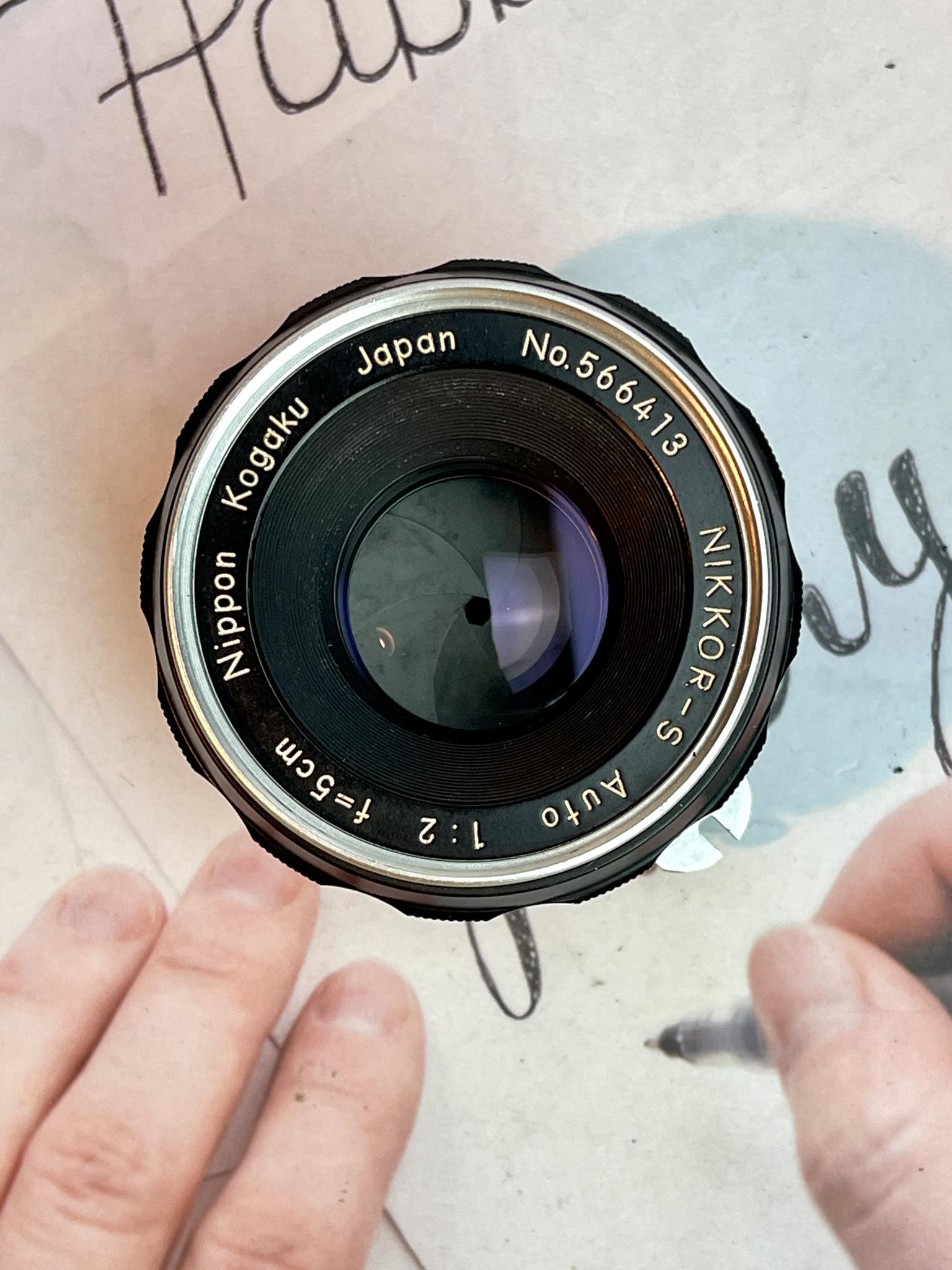 NIKKOR-S AUTO 50MM.F2 NIKON NON AI MOUNT