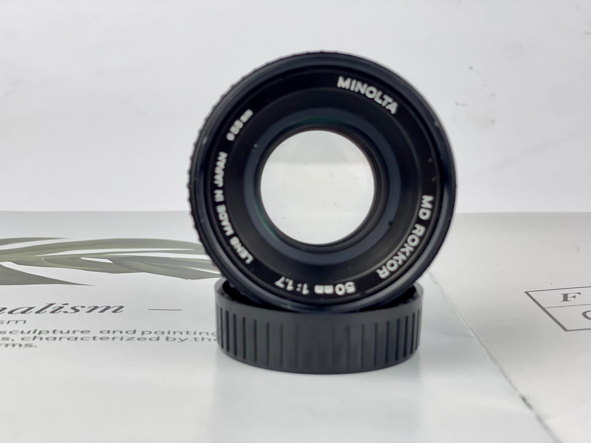 MINOLTA MD ROKKOR 50MM.F1.7