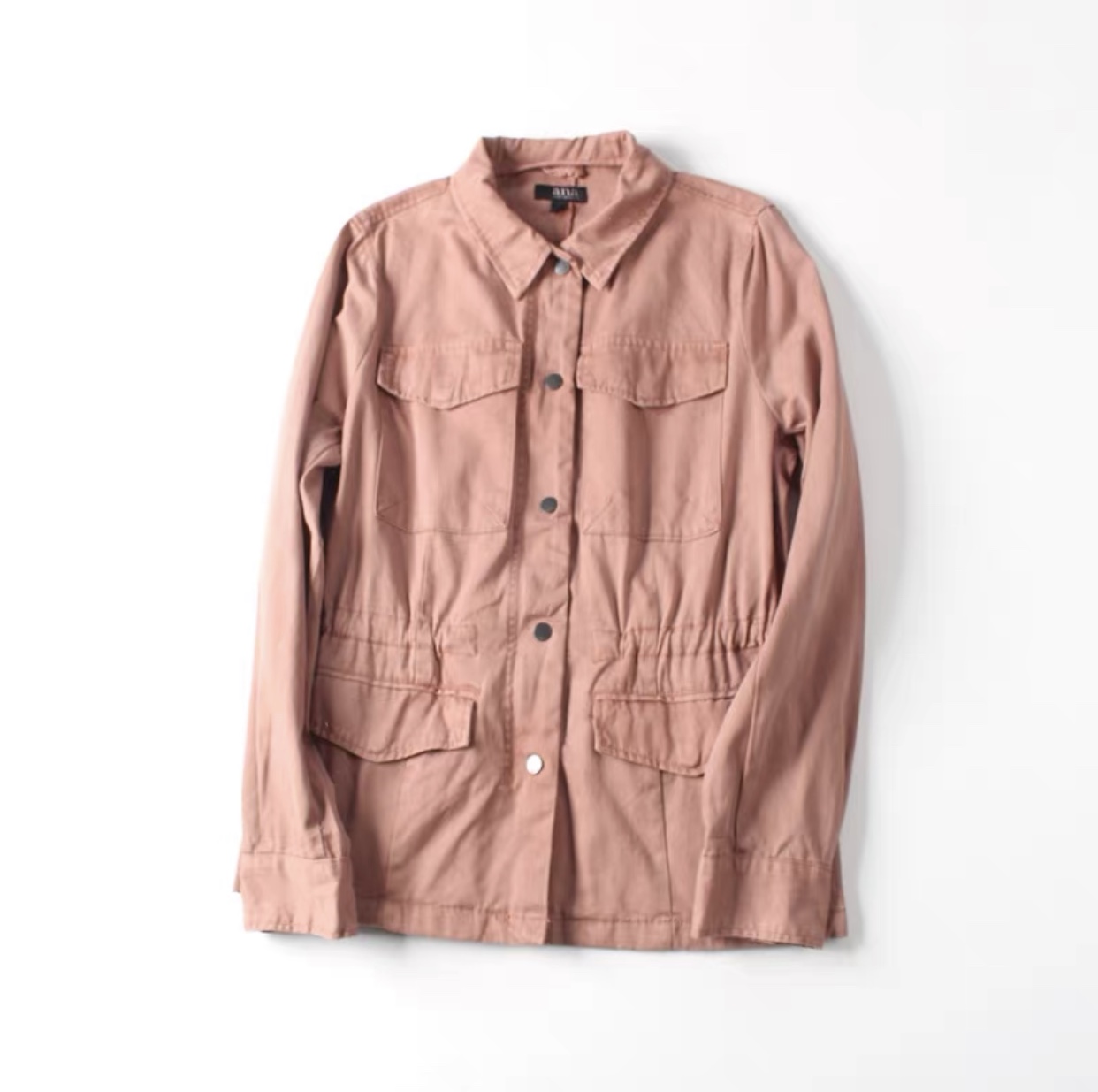 A.n.a (a new approach) เสื้อทหาร เสื้อฮู้ดเขียวทหาร เสื้อนอกแนวทหาร แบรนด์ A.n.a (a new approach) แพทเทินสวย เท่ห์มาก คะ Size S/M/L/XL สำเนา สำเนา สำเนา เขียว