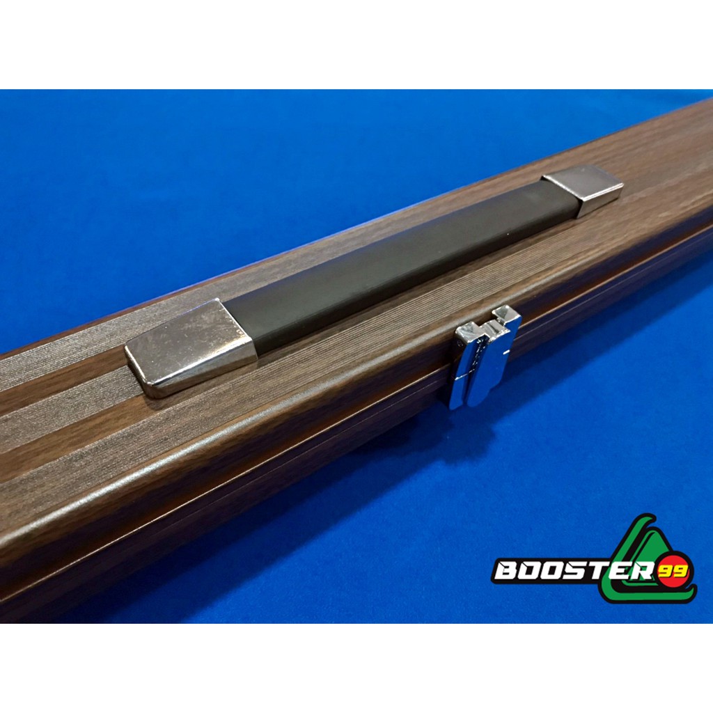 [KG21-KG24] กล่องใส่ไม้คิว ท่อนเดียว 2ด้าม อลูA ลายไม้