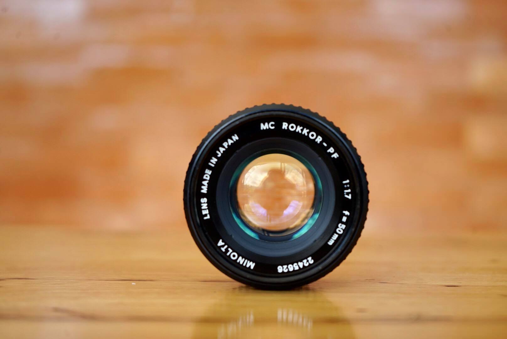MINOLTA MC ROKKOR-PF 50MM F1.7 MD MOUNT