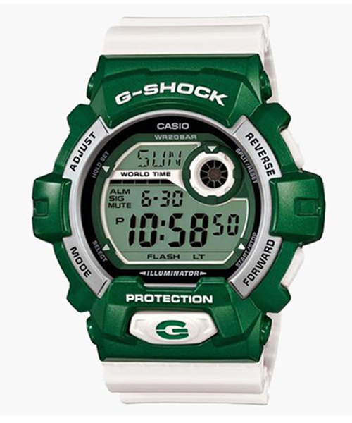 CASIO G-SHOCK นาฬิกาข้อมือ นาฬิกากันน้ำ นาฬิกาของแท้ ประกันศูนย์ CMG 1 ปี รุ่น G-8900CS-3D นาฬิกาสีเขียว