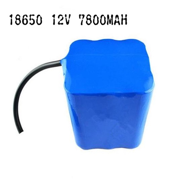 แบตเตอรี่ลิเธียม 12.6V 1800mah 2600mah 5200mah 7800mah lithium 18650 battery pack
