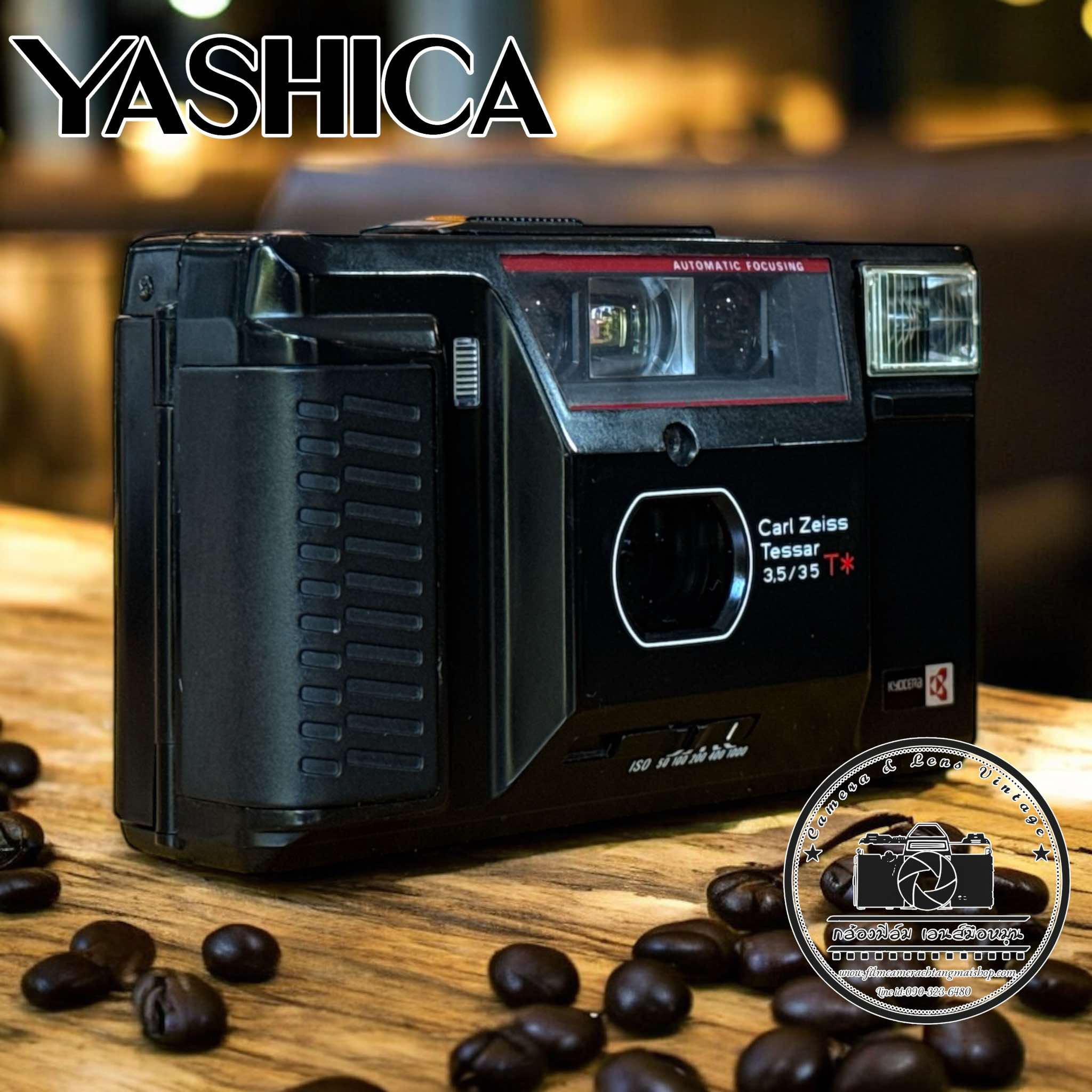 Yashica T AF-D CARL ZEISS TESSAR 35MM.F3.5 T - ฟิล์มคาเมร่า