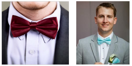 Bright bow tie