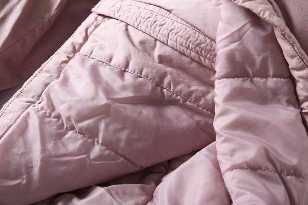 Jean pascale เสื้อโค้ทฮู้ดกันหนาว เสื้อปาร์กา parka สีชมพู แบรนด์ JEAN PASCALE ชมพู