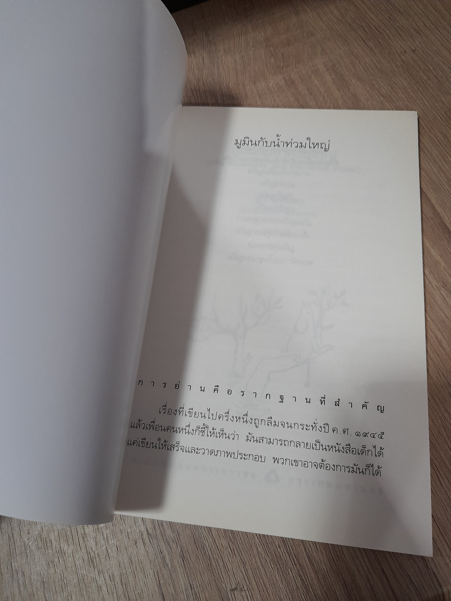 มูมิน กับน้ำท่วมใหญ่ (The Moomins and the Great Flood)