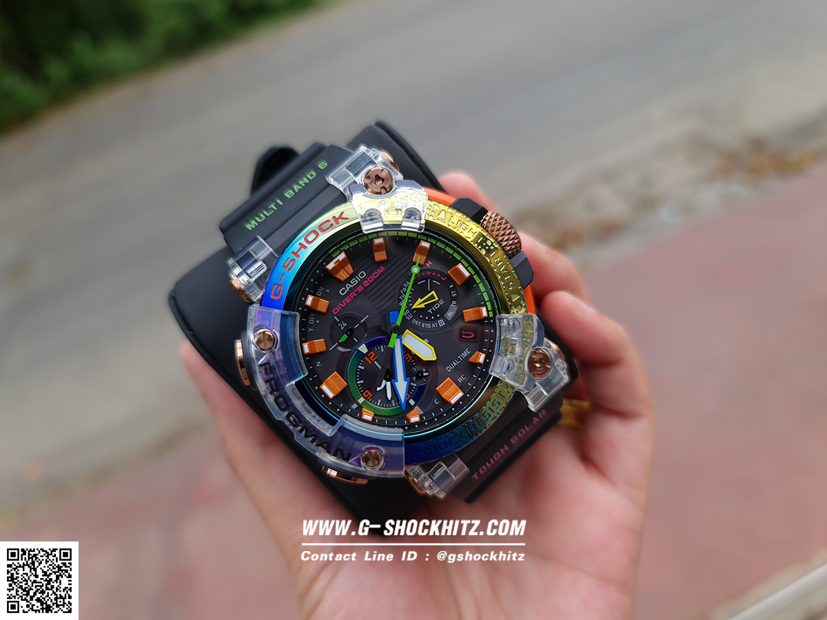 CASIO G-SHOCK นาฬิกาข้อมือ นาฬิกากันน้ำ นาฬิกาของแท้ ประกันศูนย์ CMG 1 ปี รุ่น GWF-A1000BRT-1A นาฬิกาสีดำ