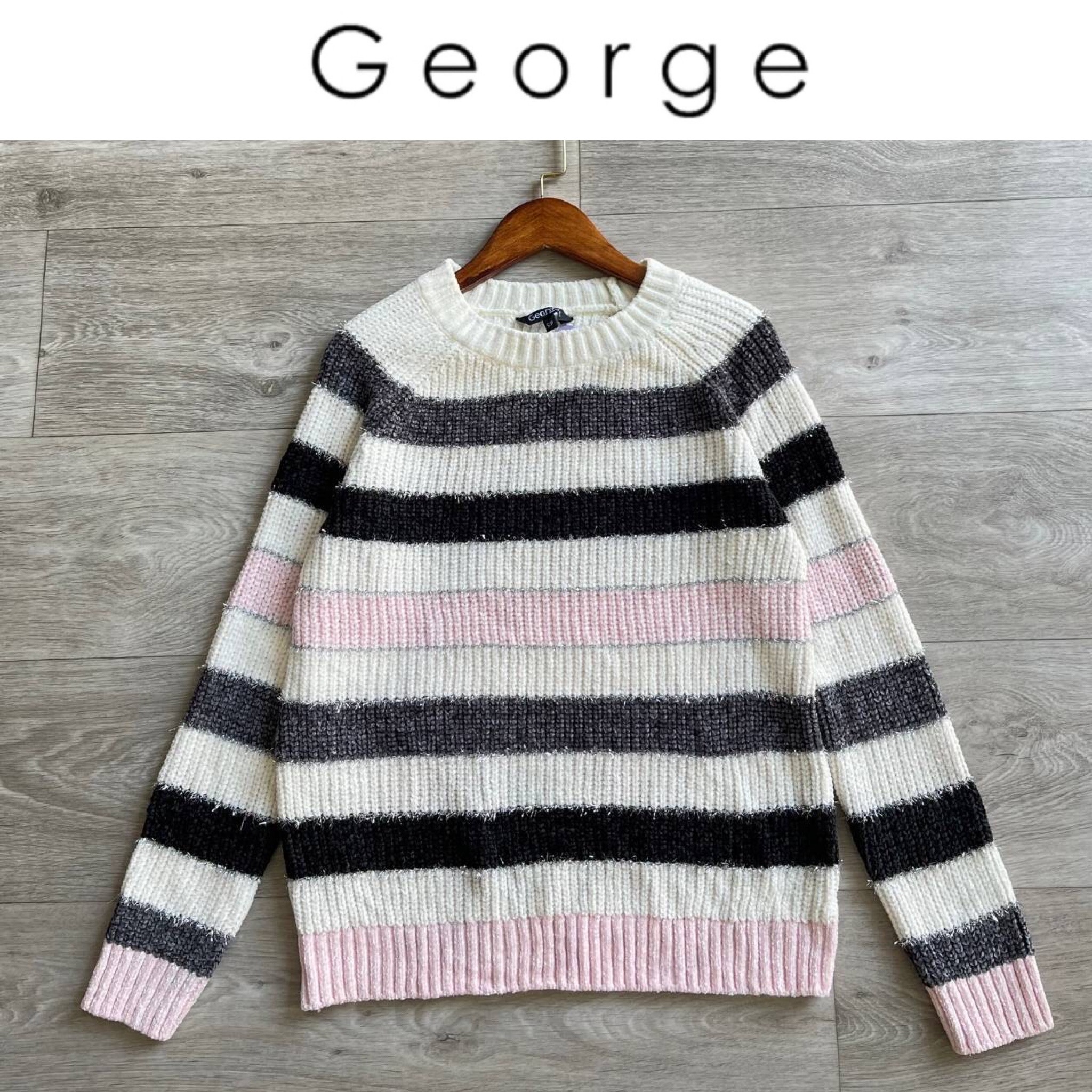 เสื้อหนาวไหมพรม ขนนุ่ม ขนนิ่มลื่น น่าสัมผัสสุดๆ สำเนาGEORGE