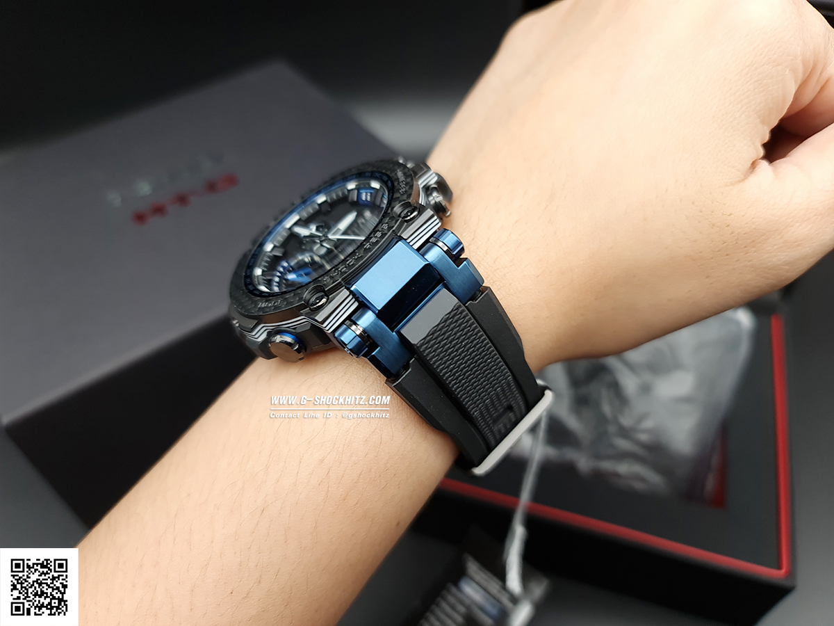 CASIO G-SHOCK นาฬิกาข้อมือ นาฬิกากันน้ำ นาฬิกาของแท้ ประกันศูนย์ CMG 1 ปี รุ่น MTG-B1000XB-1A นาฬิกาสีดำ