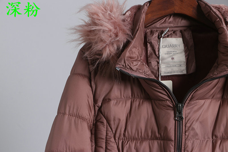 MAREZZI เสื้อกันหนาว เสื้อฮู้ดเฟอร์ บุนวมอุ่น แบรนด์ Marezzi (padded puffer coat) ดำ