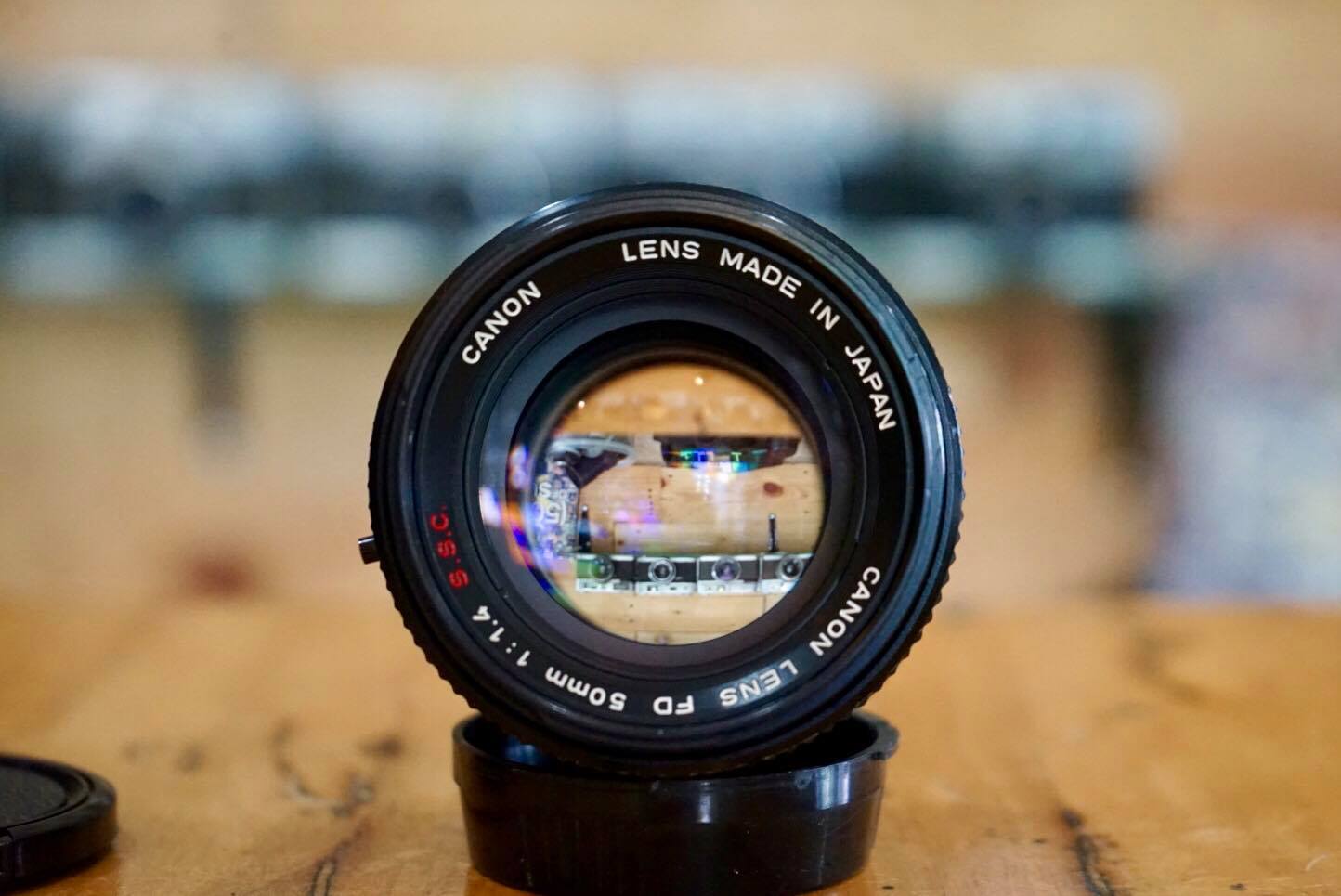 CANON LENS FD 50MM.F1.4 S.S.C. FD MOUNT