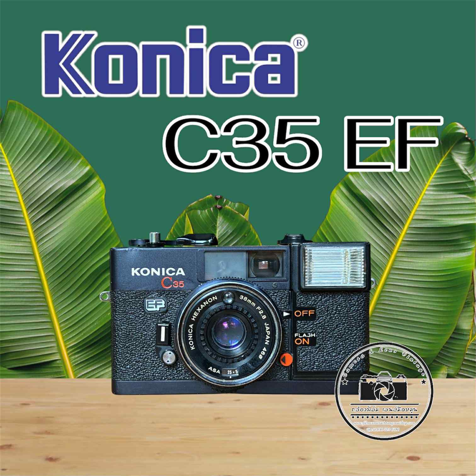 KONICA C35 EF KONICA HEXANON 38MM.F2.8