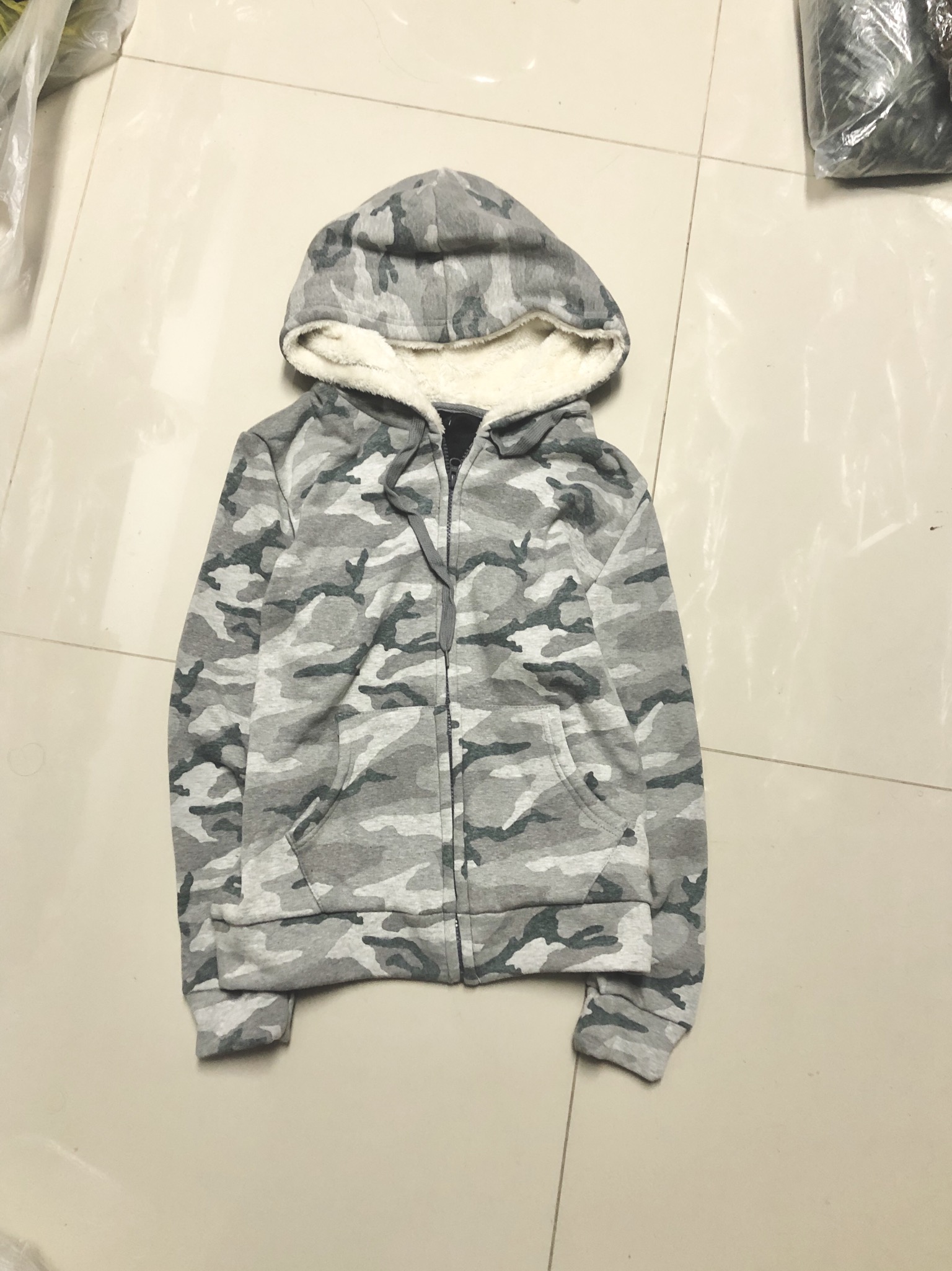 เสื้อฮู้ดกันหนาว ลายพราง เสื้อกันหนาว ลายพราง ลายพราง