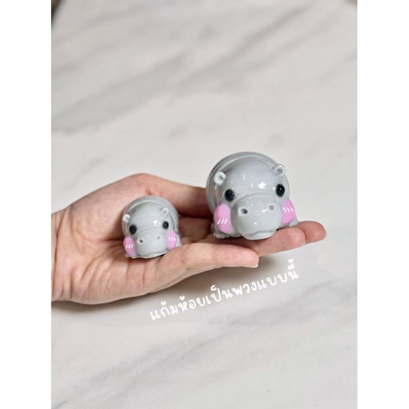 พิมพ์ซิลิโคน ลายฮิปโป ลายหมูเด้ง