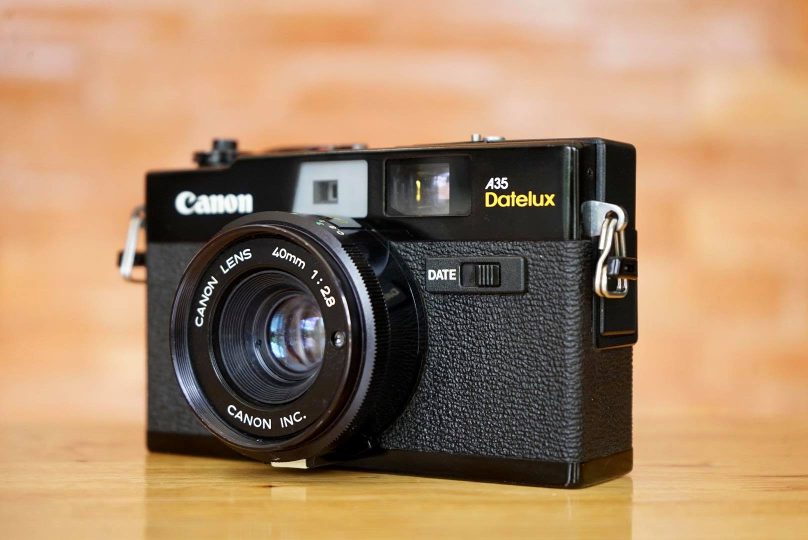 CANON A35 DATELUX CANON LENS 40MM.F2.8