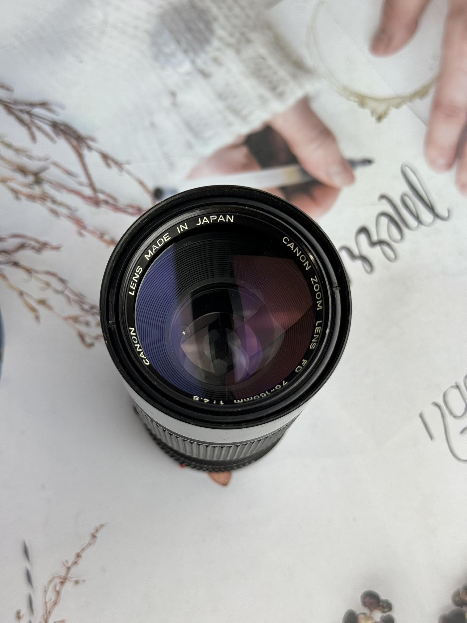 CANON ZOOM LENS FD 70-150MM.F4.5 FD MOUNT