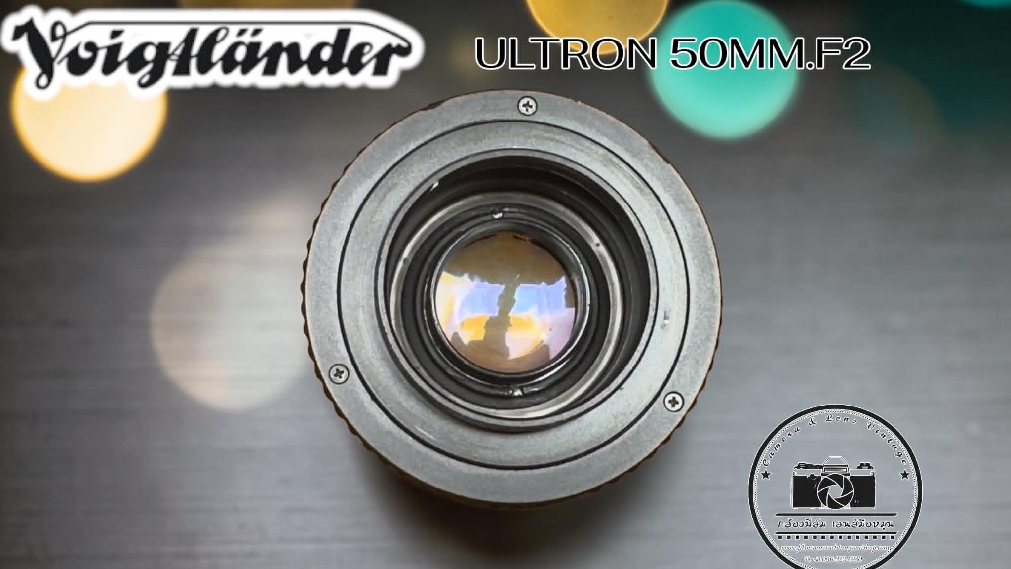 VOIGTLANDER ULTRON 50MM.F2 MODIFY M39 MOUNT